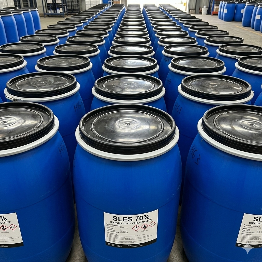 SLES 70% Drums in Warehouse